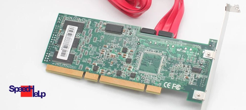 Areca Raid 6 71-111001-0013 SATA Pci-X Controller 4 Serial Ata Port Incl 4 Cable - Image 4 of 4