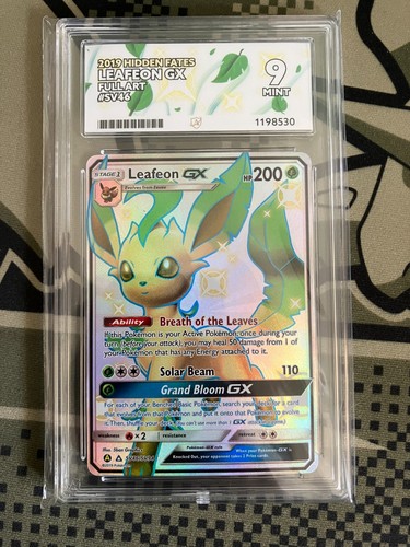Leafeon-GX graded ACE 9 for sale on eBay