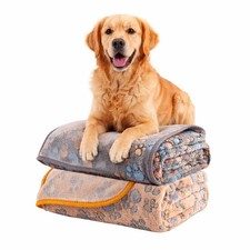 Dog Blanket 2 Pack Soft Flannel Pet Blanket for Dogs Cats, Cozy Puppy Blank...