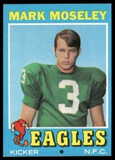 Mark Moseley 1971 Topps #257 - Philadelphia Eagles