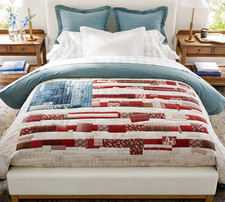 Americana Flag Reversible Quilt