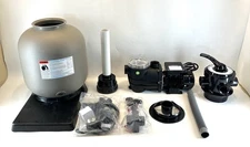 Swimline 2400 GPH 14 in 0.5 HP High Quality Pool Sand Filter Pump Combo 71405
