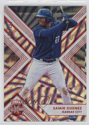 2018 Panini Elite Extra Edition Aspirations Red 130/150 Samir Duenez #98 2o7