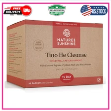 Natures Sunshine Tiao He Herbal Cleanse | Cleanse and Detox the Colon and Liver