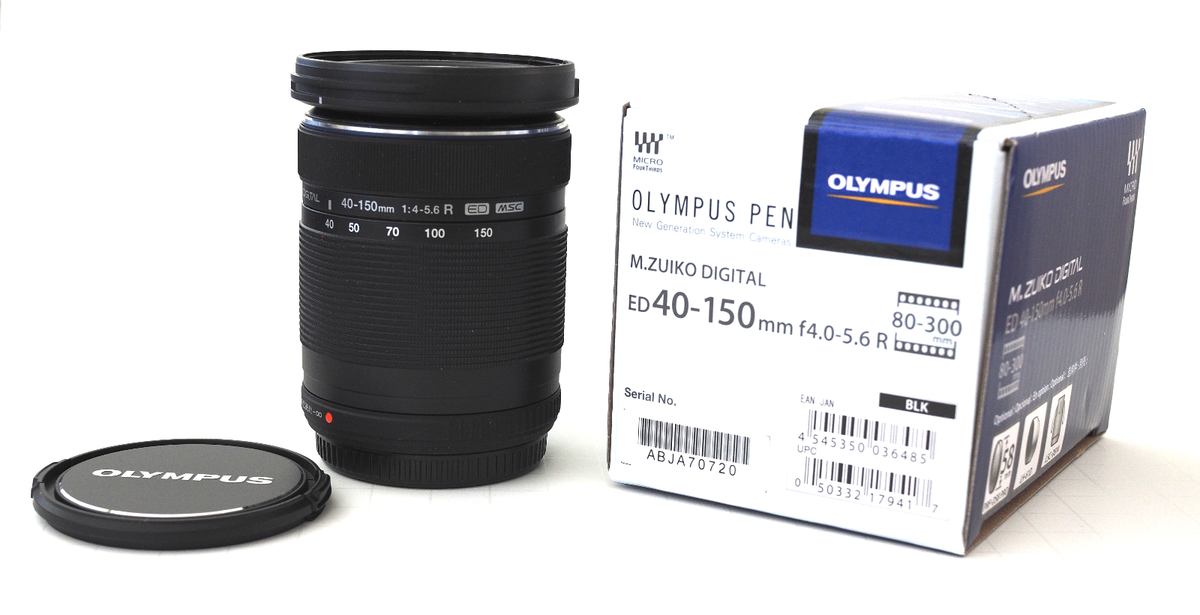 Olympus M. Zuiko 40-150mm f4-5.6 R ED Lens - Black | eBay