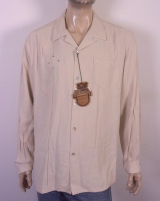 NWT vintage DaVinci California USA 50s Throwback Atomic Shirt