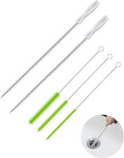5 Pcs Stura Lavandini E Scarichi, Inclusi 2 Stura Lavandini 45Cm E 3 Diverse Sco