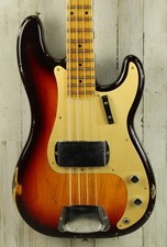 DEMO 2026 Fender Custom Shop Limited Edition P-Jazz Bass Relic - Chocolate