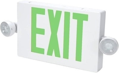 All-Pro APC7G  Led-Exit LED Emergency Light Head REPLACEMENT BATTERIES INCLUDED