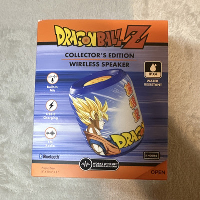 Dragon Ball Z Collector's Edition Wireless Speaker Bluetooth IPX4 FM Mic USB-C