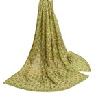 Sushila Vintage Dupatta Blend Chiffon Silk Phulkari Embroidered Long Stole Wrap