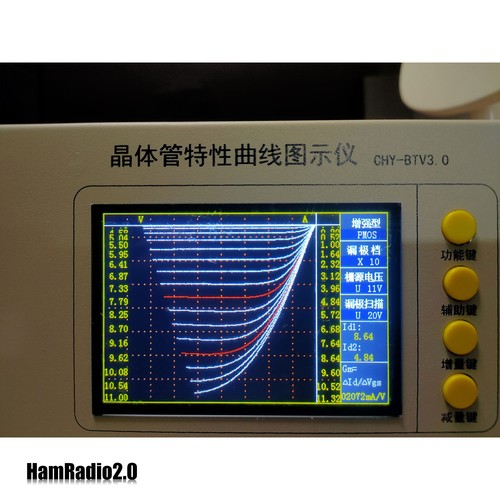 CHY-BT3.0 Transistor Trazador Pantalla 4" Transistor Característico Curva Probador - Imagen 4 de 5