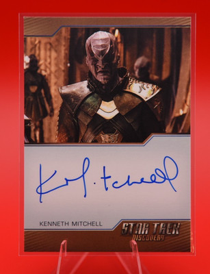 Star Trek: Discovery Season 2 Kenneth Mitchell as Kol  Autograph-Border