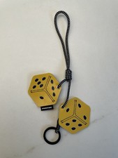 Portachiavi e Charm VENERDÌ F211 Dadi in Giallo/Blu