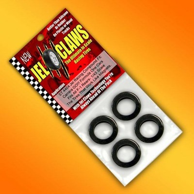Jel Claws Carrera GO Slot Car Tires - For Formula 1 F1 Cars ST-4404