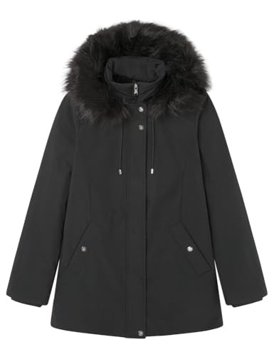Springfield Damen 8238776 Jacke, Standardschwarz, XS-image