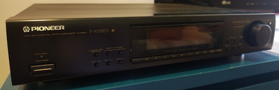 Seltener Pioneer F-502 RDS Vintage HiFi Stereo FM Tuner Audiophile Made in UK Radio