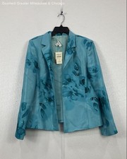 NWT ColdWater Creek Woman's Blue Blazer 12