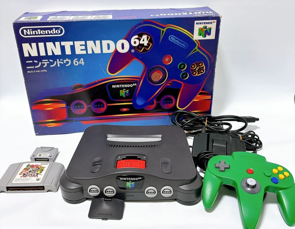 Nintendo 64 NTSC-J Gray Video Game Consoles for sale | eBay