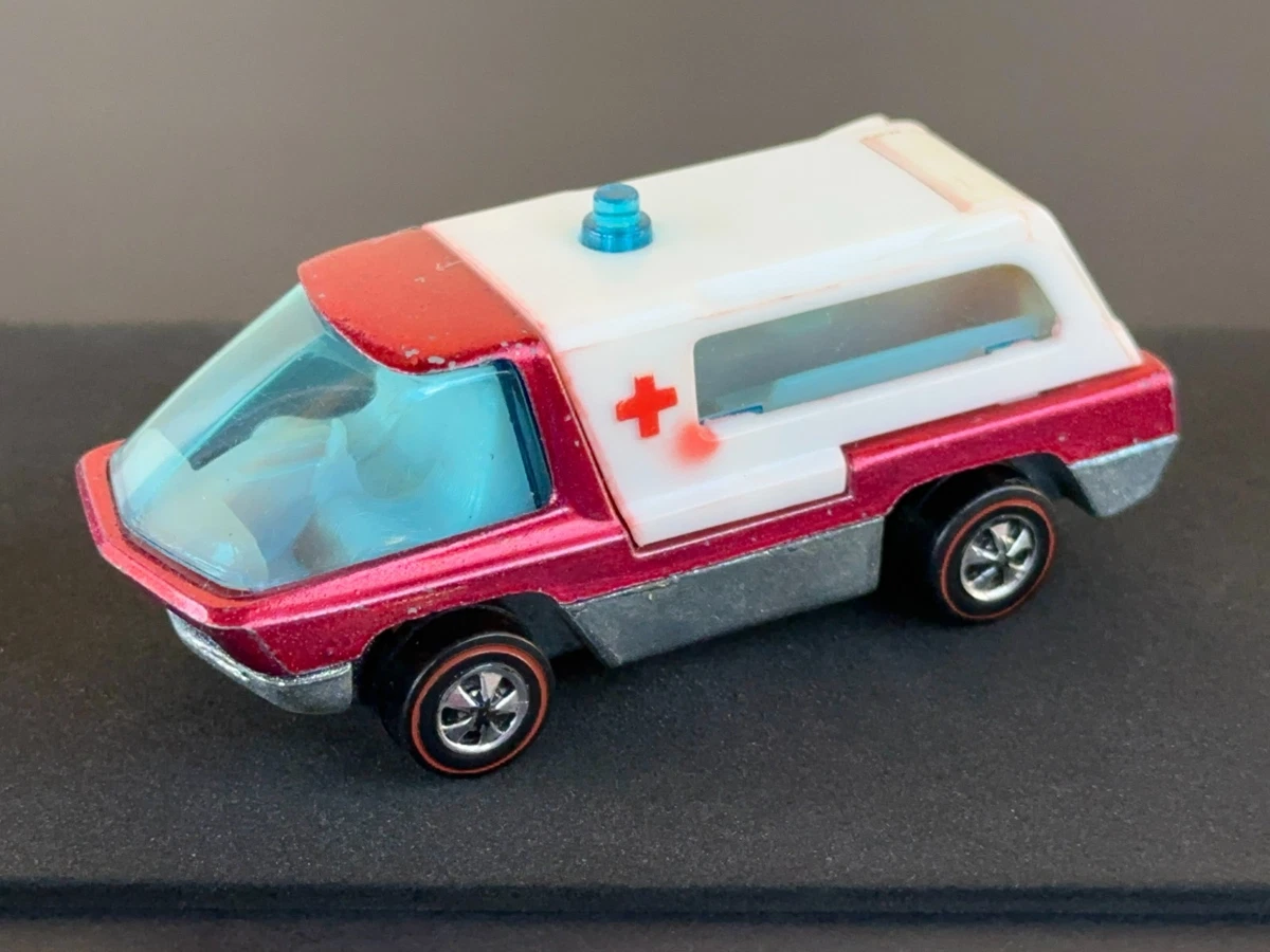 Hot Wheels Redlines Vintage Manufacture Diecast Ambulances for