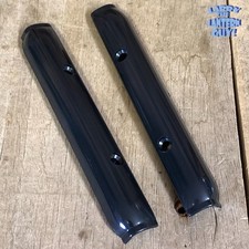 Vw Bug Beetle Pop Out Windows Hinge Trim Covers Pair 1962 To 1977 - Black