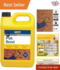 Everbuild 501 Universal PVA Bond 2.5L - Strong, Water-Resistant Craft Adhesive