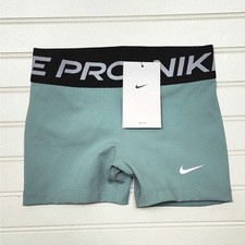 NWT Nike Pro Girls Dri-Fit 3" Compression Shorts Size XS Cannon