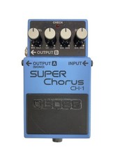 BOSS CH-1 Super Chorus Guitar Effects Pedal Excellent JAPAN