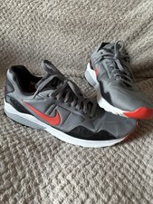 Nike Air Zoom Pegasus 92 in "Cool Grey/Bright Crimson-Black"RARE IN THIS COLOUR
