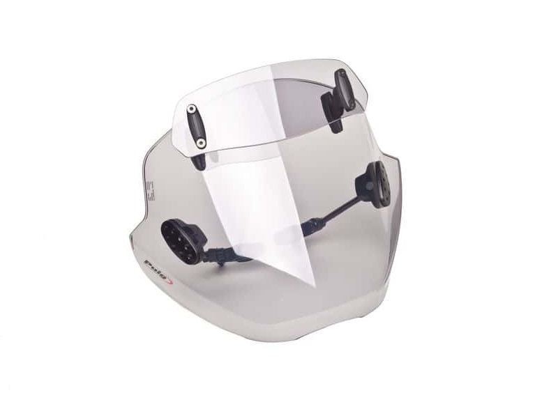 Puig Light Smoke Trend Screen With Extender Kawasaki ER6-N 2012-2016