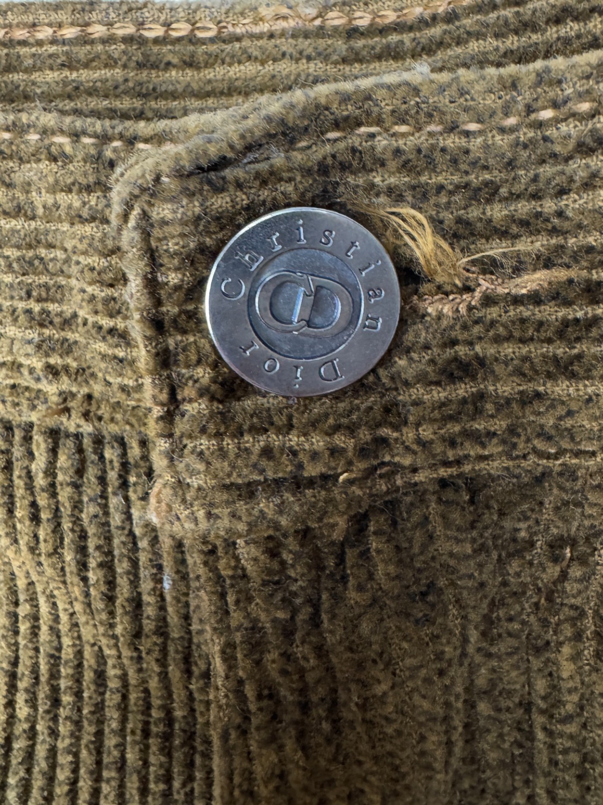 Christian Dior vintage brown corduroy rare pants Argentina thumbnail 5