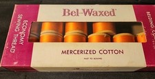 10 Spools Belding Corticelli Thread Bel-waxed Orange