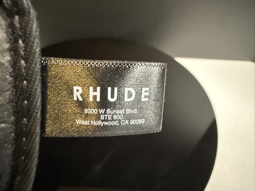Rhude Rhepurposed R Blue Bandana SnapBack Trucker Hat New - Picture 10 of 12