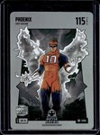 2025 Bo Jackson Battle Arena Phoenix Bo Nix Steel Battlefoil Rookie #SBF-30