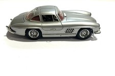 Vintage 1954 Burago 1:18 Mercedes-Benz 300 SL Gullwing Diecast Model. TLC