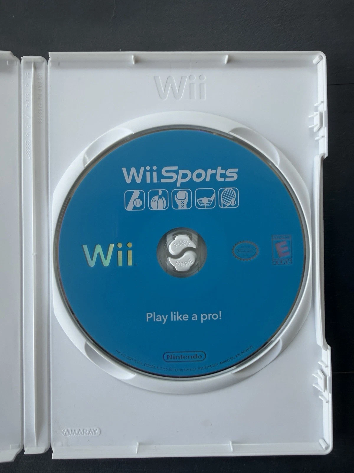 Wii Sports (Nintendo Wii, 2006) - Disc Only - Untested - Heavily Scratched
