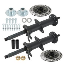 3 Stud Hub 40In Rear Axle Kit for Go Kart Golf Cart ATV Quad Buggy