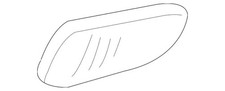 Genuine Mercedes-benz Turn Signal Light Lens 171-820-02-21 Genuine Mercedes-benz Turn Signal Light Lens 171-820-02-21