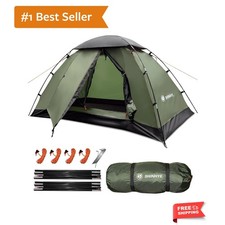 Backpacking Tent for Camping 1-5 Person Hiking Ultralight Tent for Waterproof...