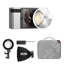 Zhiyun Molus X100 Pro Led Video Light Pocket Light Softbox Bowens Mount Adaptor