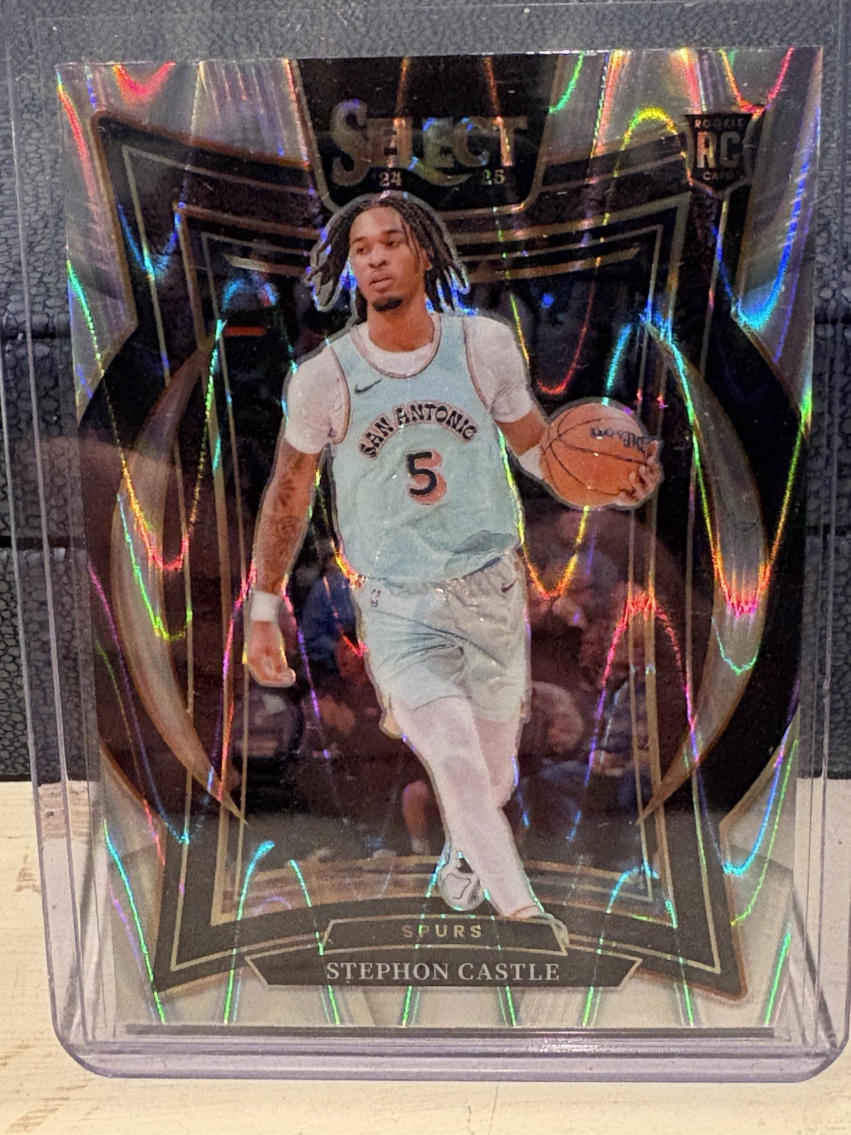 2024-25 Panini Select - Stephon Castle Tectonic Prizm #72