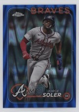 2024 Topps Chrome Update Blue RayWave Refractor 87/150 Jorge Soler #USC2 0zz3