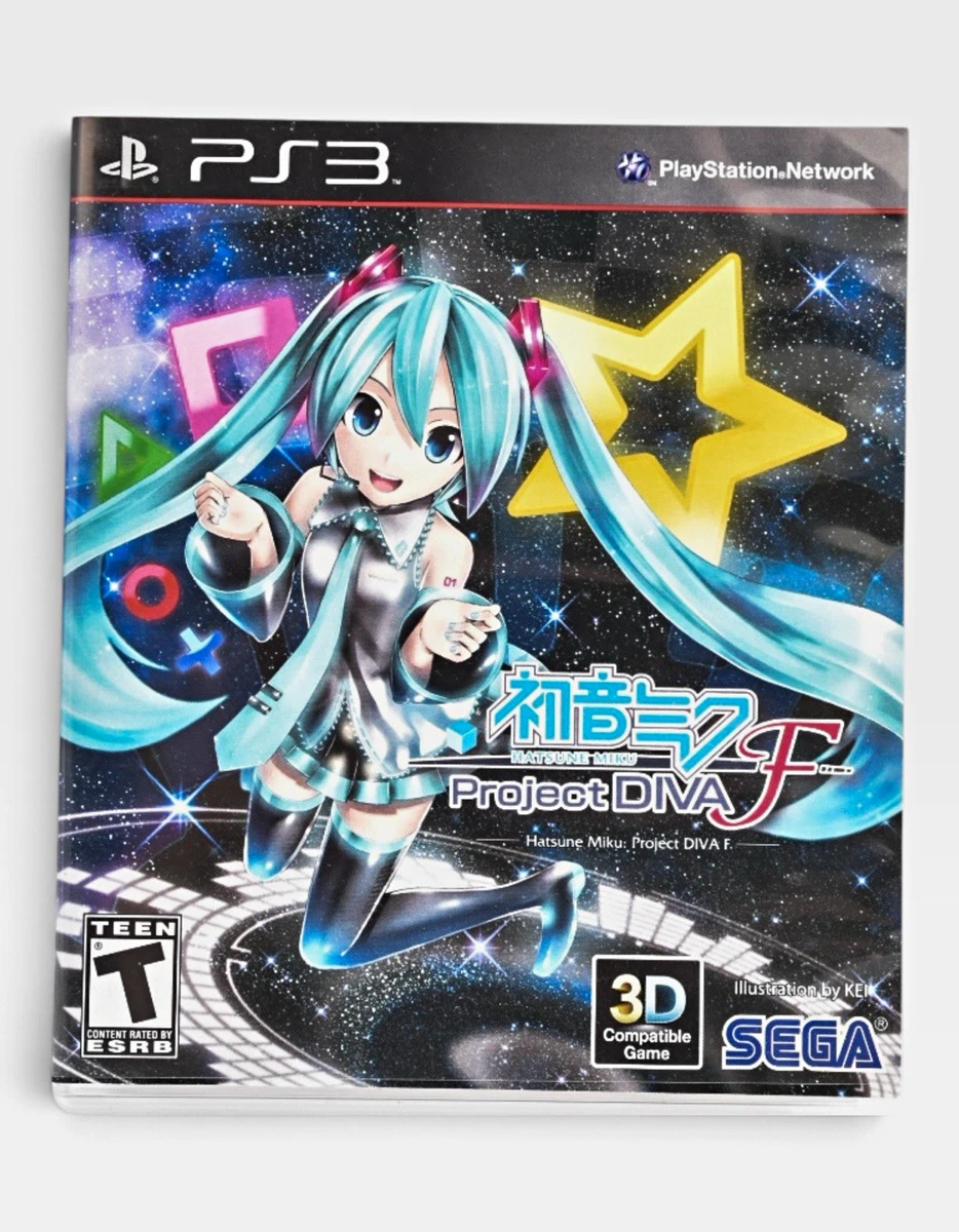 Sony PlayStation 3 Hatsune Miku: Project DIVA F Video Games for