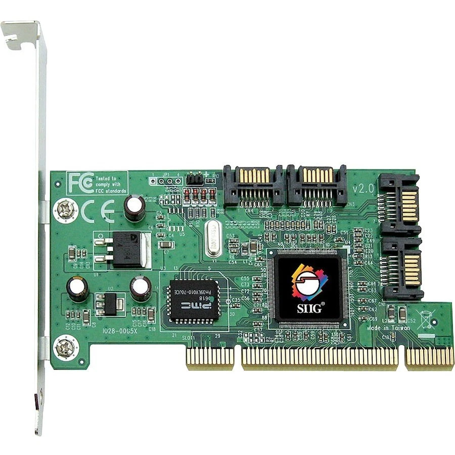 Siig Sc-sa4r12-s Ctrl Serial Ata 4-channel Raid Hi-speed 4 Channel Pci-to-serial - Image 4 of 4