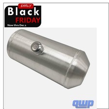 8 Gallons Round Fuel Tank Gas Tank Center Fill 38 Npt 10 X24 Aluminum Spun