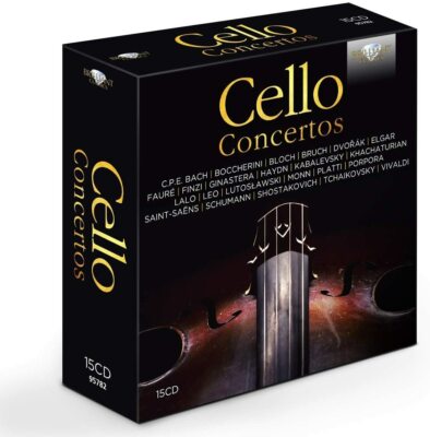 CELLO CONCERTOS Concertos pour Violoncelle 15CD BOXSET NEW SEALED