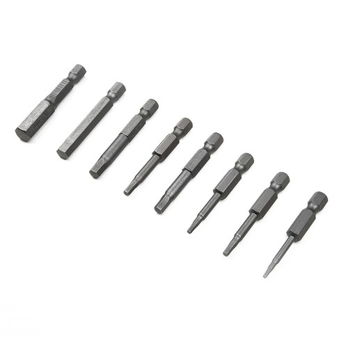 Attachment Hex Key Bits Power Drill Metric Magnetic handle 8pcs Set Useful - Picture 7 of 12