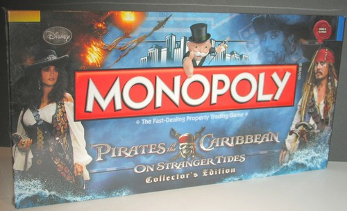 Monopoly Pirates of the Caribbean On Stranger Tides NEW SEALED in Shrink Wrap - Picture 1 of 3