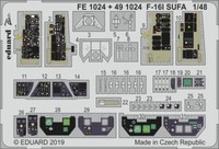 MW22 Eduard 491024 F-16I Sufa Interior 1/48 Pe Set For Hasegawa