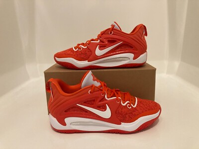 Sz Men Nike KD 15 PROMO Team Orange Kevin Durant Basketball Shoes  DX6648-802